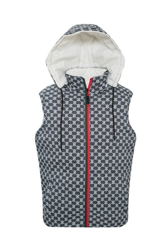 GGVR-1 VIP Reversible Men's Vest with Detachable Hood