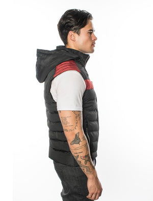 VP-2 City Chic VIP Men's Vest with Detachable Hood - 6 PACK