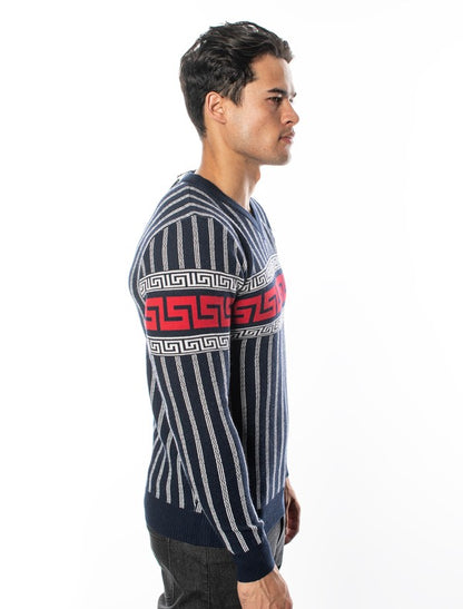VSWV-2 GG Collection Men's Elegant Knit Sweater 8 PACK