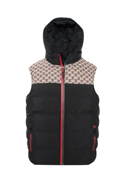 GGV-2 Reversible VIP Men's Vest with Detachable Hood - 6 PACK