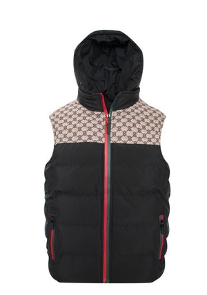 GGV-2 Reversible VIP Men's Vest with Detachable Hood - 6 PACK