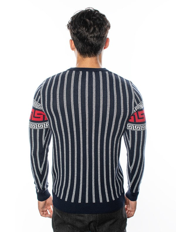 VSWV-2 GG Collection Men's Elegant Knit Sweater 8 PACK
