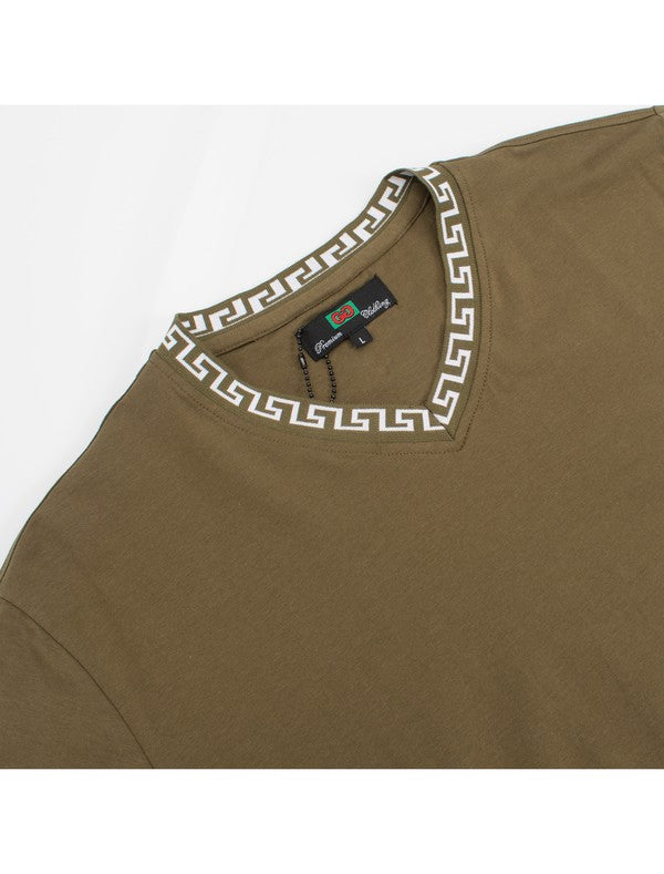 VC-500 V NECK TEE-SHIRT  8 PACK