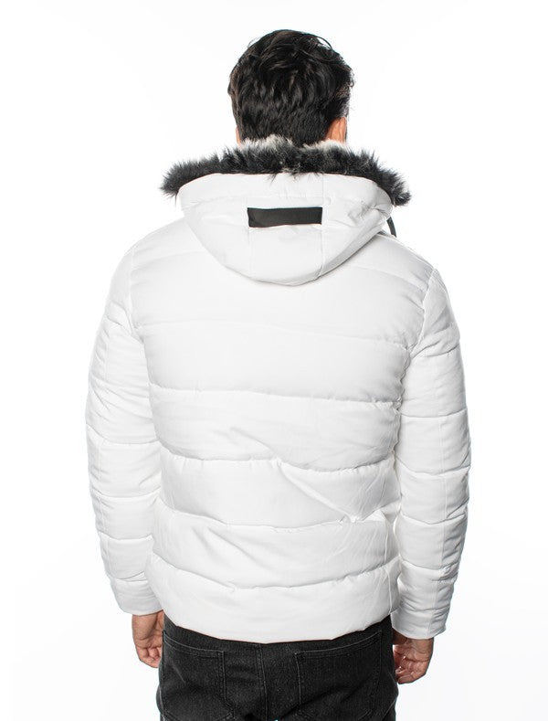 VPJ-12 Comfort Hooded Puffy Jacket for Men 6 PACK
