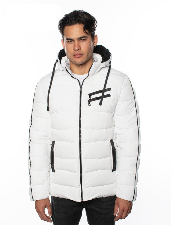 VPJ-16 Versatile Hooded Puffy Jacket for Men 6 PACK