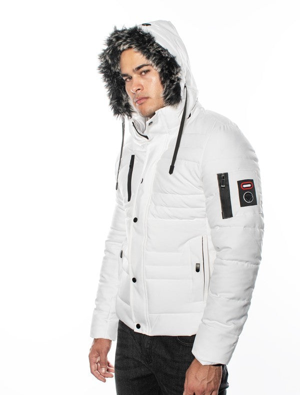 VPJ-12 Comfort Hooded Puffy Jacket for Men 6 PACK