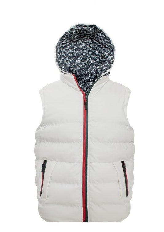 GGVR-1 VIP Reversible Men's Vest with Detachable Hood