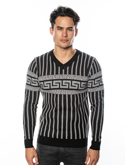 VSWV-2 GG Collection Men's Elegant Knit Sweater 8 PACK