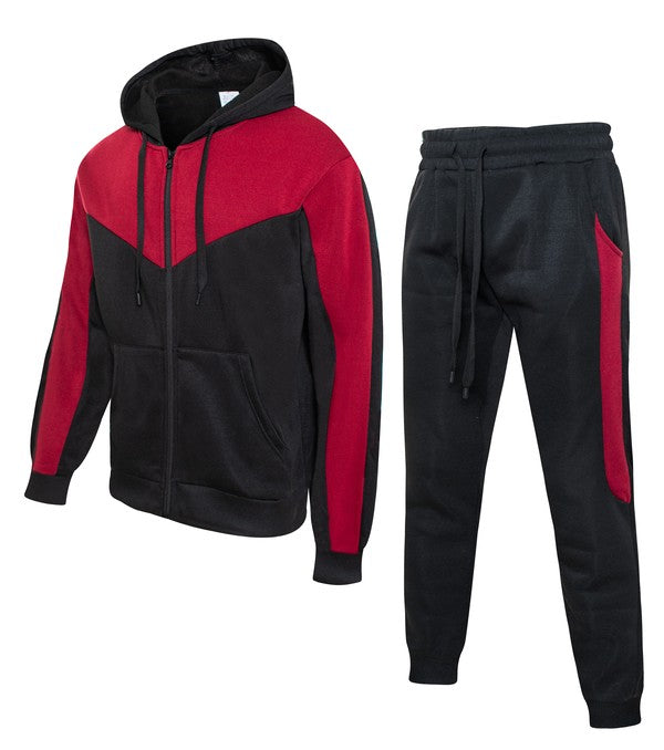 21928-HJ Fleece Jogging Ensemble Active Comfort