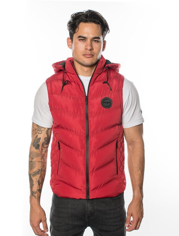 VP-1 VIP Essentials Men's Vest with Detachable Hood 6PACK