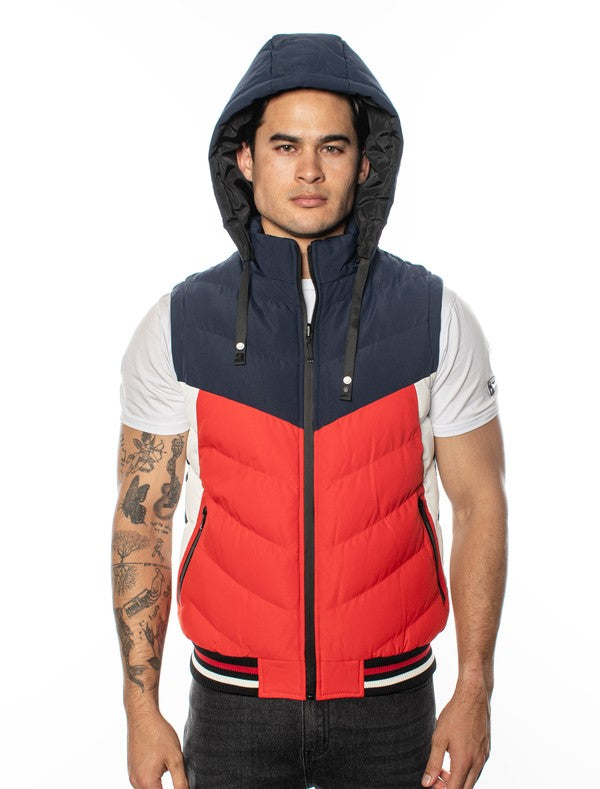 VP-10 Versatile VIP Men's Vest with Detachable Hood 6PACK