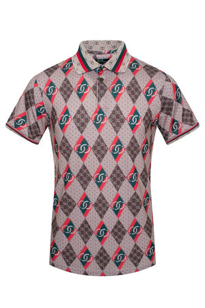 GGP-41 Geometric Elegance Polo