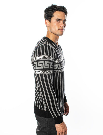 VSWV-2 GG Collection Men's Elegant Knit Sweater 8 PACK