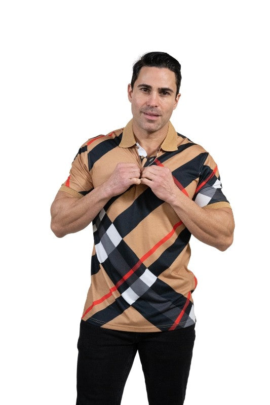 GGP-12 Versatile Elegance Modern Fit Polo for Men