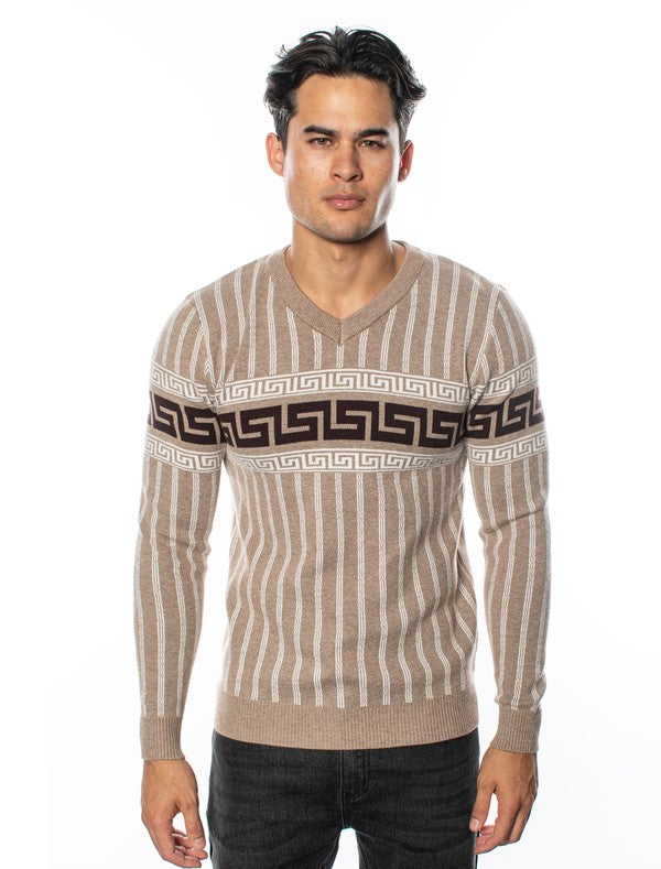 VSWV-2 GG Collection Men's Elegant Knit Sweater 8 PACK