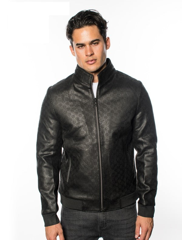VWC-8 Sleek Zipper Wool Jacket for Men 6 PACK