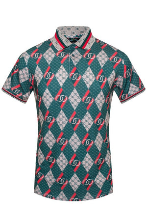 GGP-41 Geometric Elegance Polo