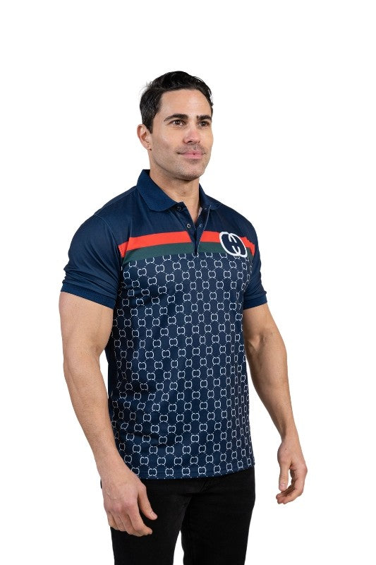 GGP-13 Modern Edge Stylish Stretch Polo for Men