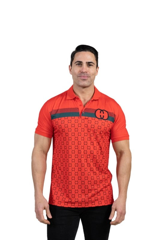 GGP-13 Modern Edge Stylish Stretch Polo for Men