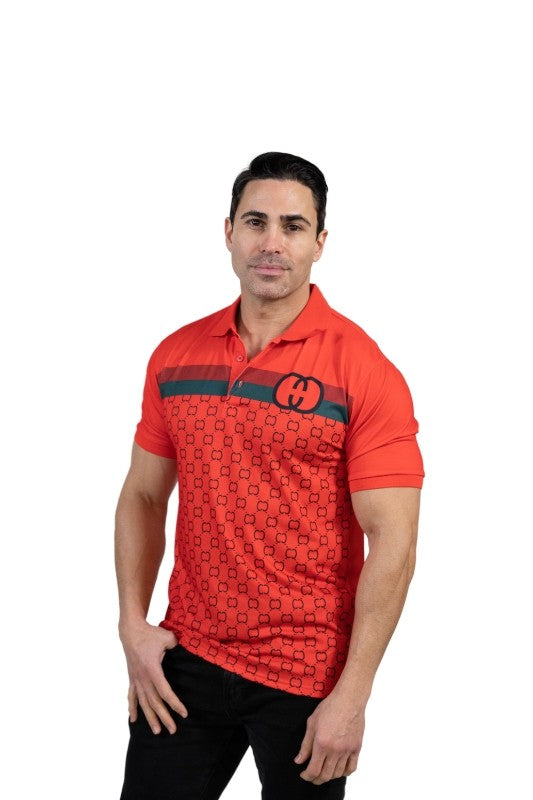 GGP-13 Modern Edge Stylish Stretch Polo for Men