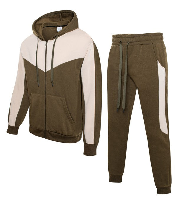 21928-HJ Fleece Jogging Ensemble Active Comfort