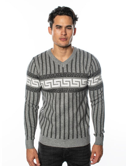 VSWV-2 GG Collection Men's Elegant Knit Sweater 8 PACK