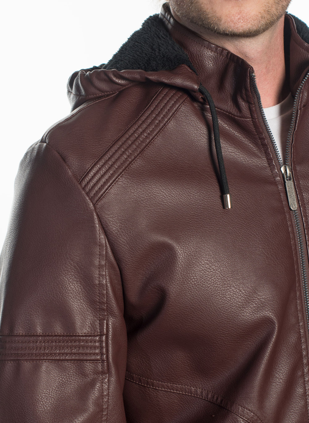 Maroon/Maroon Hood
