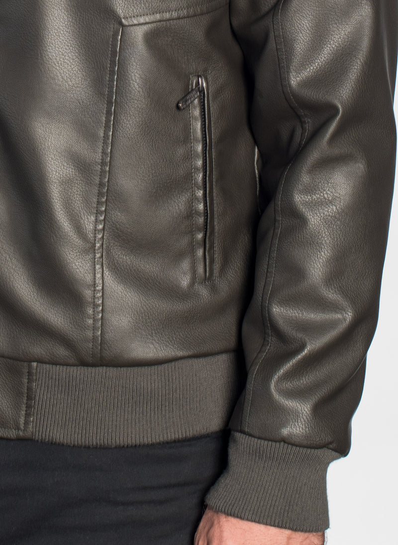 ABRP-6 Pleather Jacket