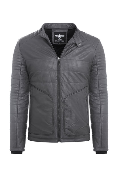 BJV-02  VIP WAXY PU JACKET