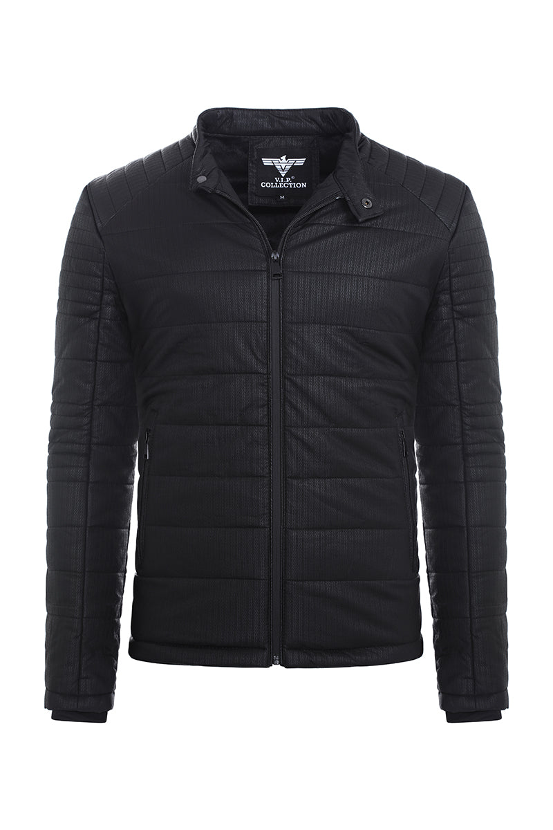 BJV-04  VIP WAXY PU JACKET
