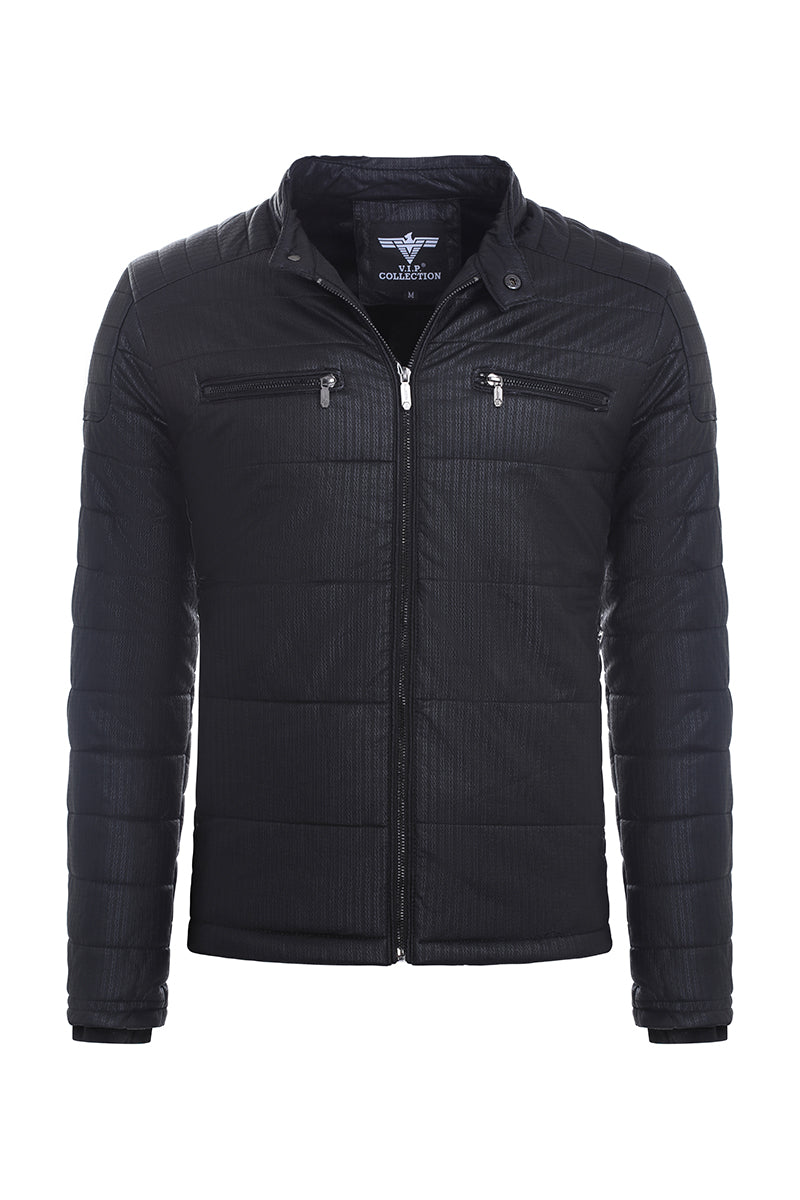 BJV-05  VIP WAXY PU JACKET