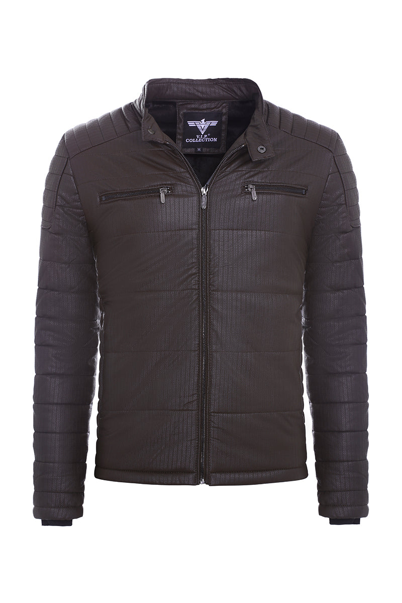 BJV-05  VIP WAXY PU JACKET