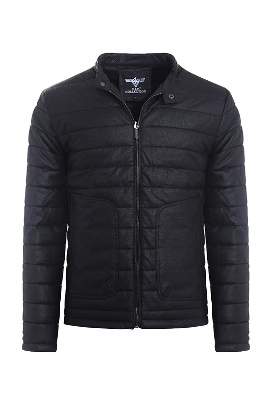BJV-10  VIP WAXY PU JACKET- PER PREPACK