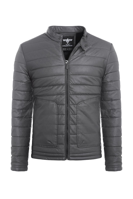 BJV-10  VIP WAXY PU JACKET- PER PREPACK