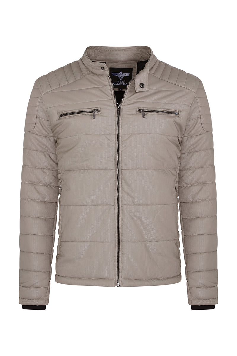 BJV-05  VIP WAXY PU JACKET