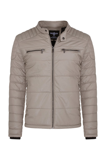 BJV-05  VIP WAXY PU JACKET