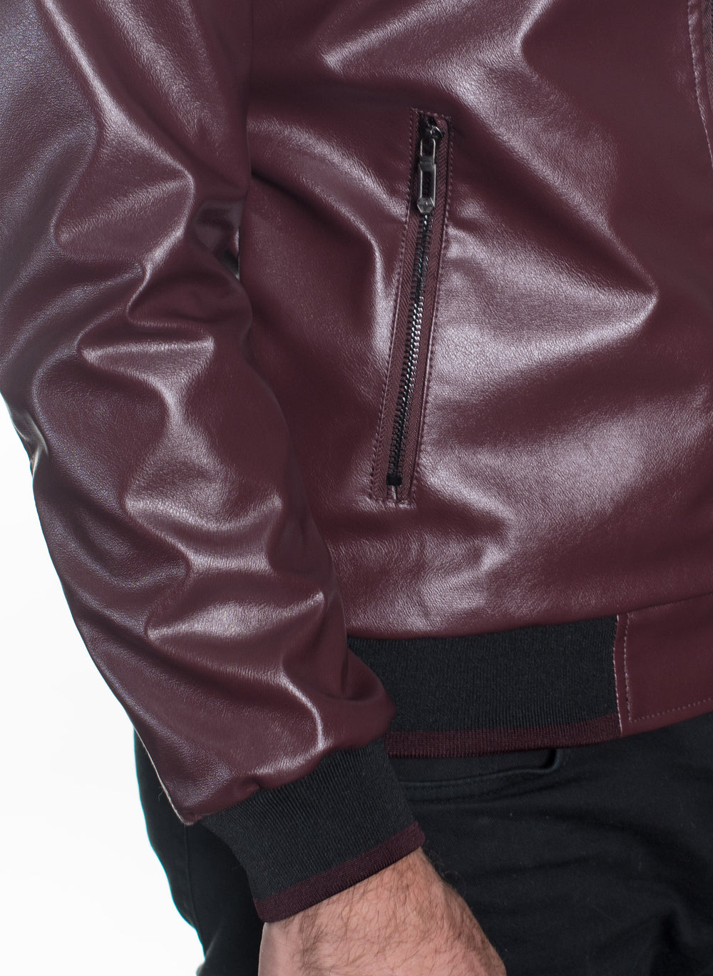Burgundy/Black