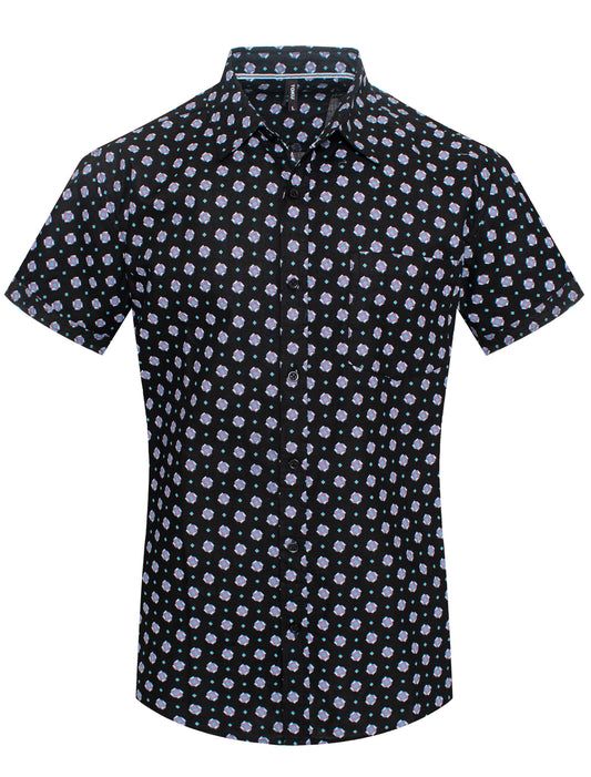 MPS-3032 MEN'S Essential Cotton-Poly Blend Top with Single Pocket
