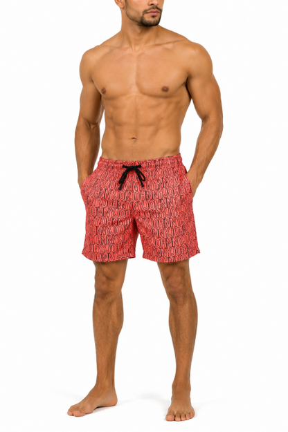 SS-1004 PRINTED SWIM SHORTS 12 PACK