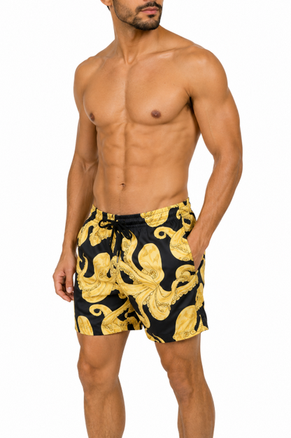 SS-1017 PRINTED SWIM SHORTS 12 PACK