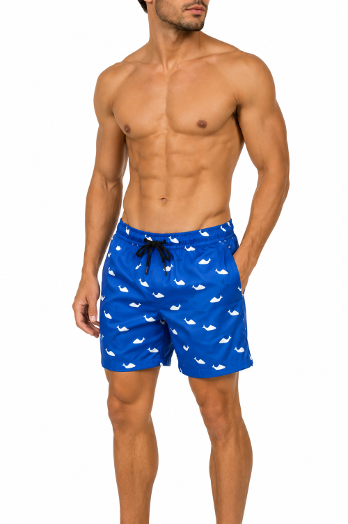 SS-1023 PRINTED SWIM SHORTS 12 PACK