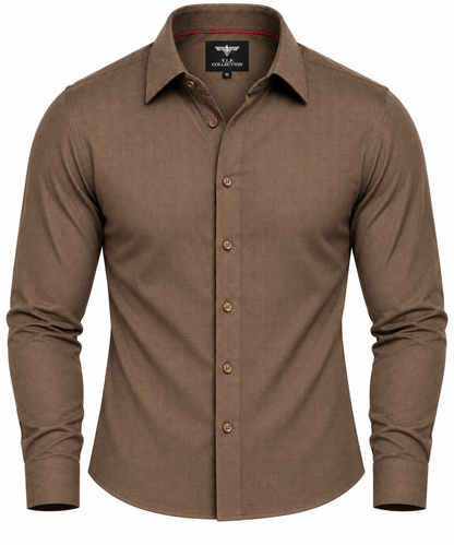 VELW-06 VIP FANCY LS EMBOSSED SHIRT