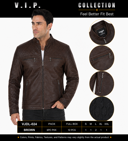 VJDL-024  VIP COLLECTION FANCY JACKET- PER PREPACK
