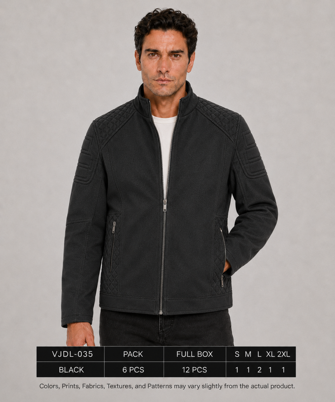 VJDL-035  VIP COLLECTION FANCY JACKET- PER PREPACK