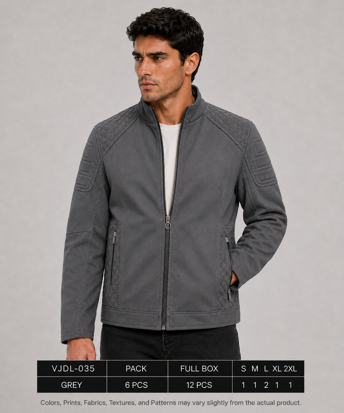 VJDL-035  VIP COLLECTION FANCY JACKET- PER PREPACK