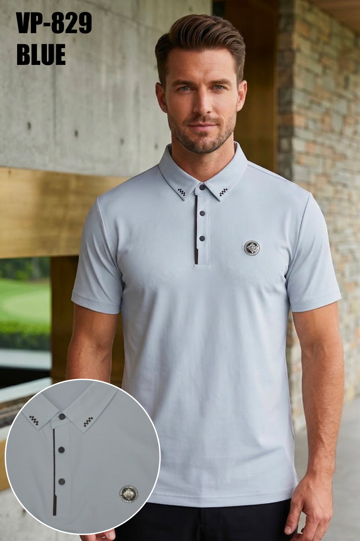 VP-829  V.I.P FANCY POLO