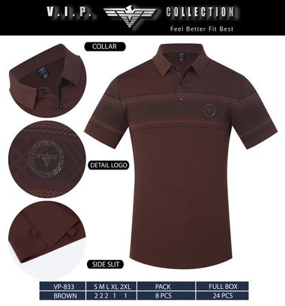 VP-833  V.I.P FANCY POLO