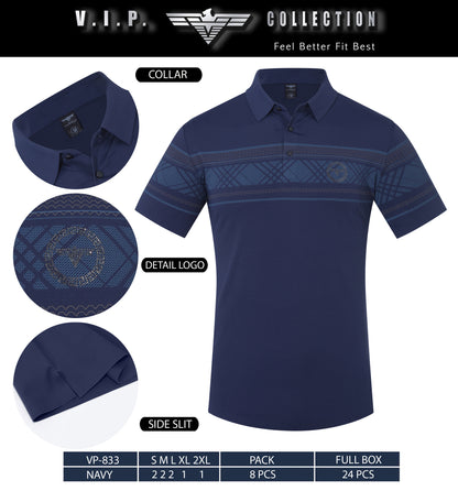 VP-833  V.I.P FANCY POLO