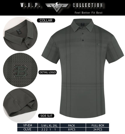 VP-834  V.I.P FANCY POLO