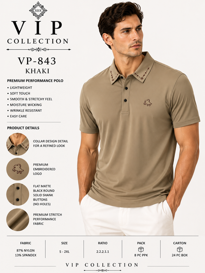 VP-843  V.I.P FANCY POLO